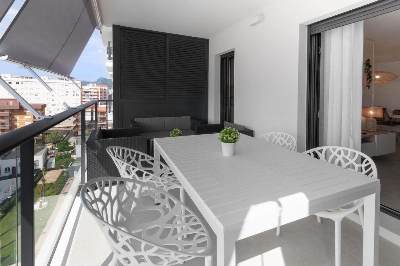 Ferienwohnung Ag Residencial El Alamo Playa de Gandia Exterior foto