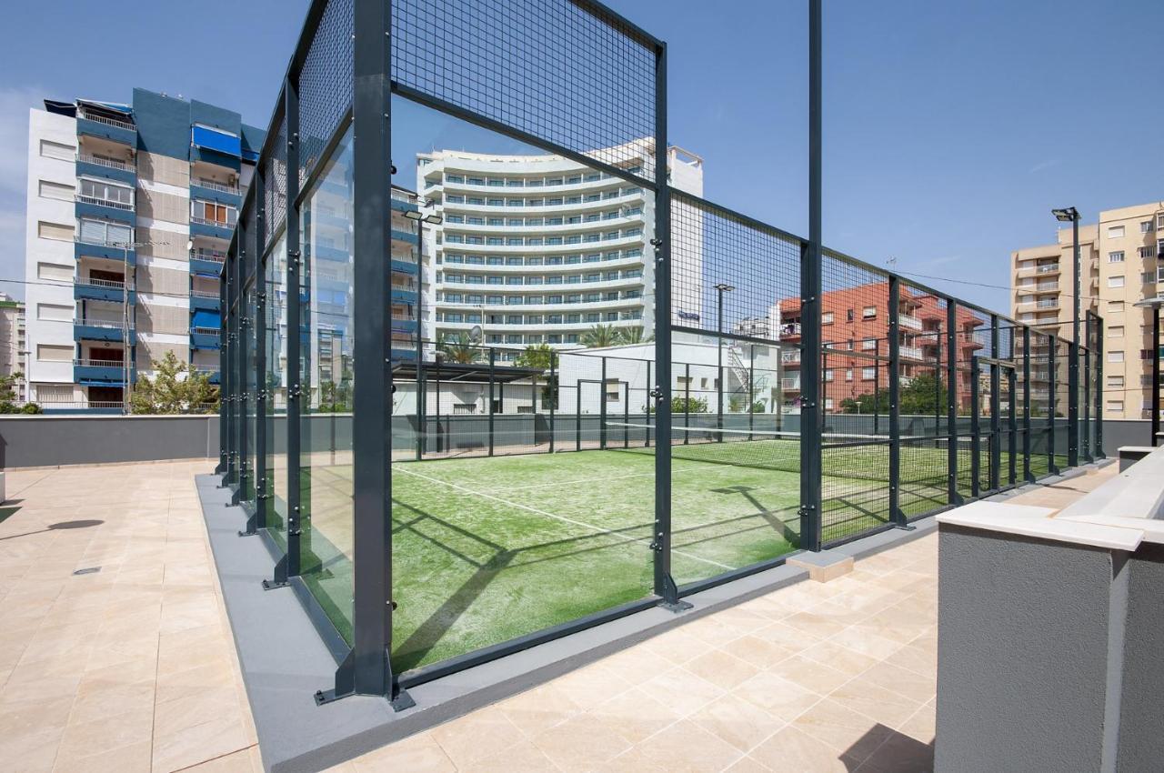 Ferienwohnung Ag Residencial El Alamo Playa de Gandia Exterior foto