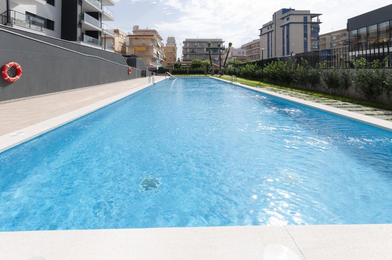 Ferienwohnung Ag Residencial El Alamo Playa de Gandia Exterior foto