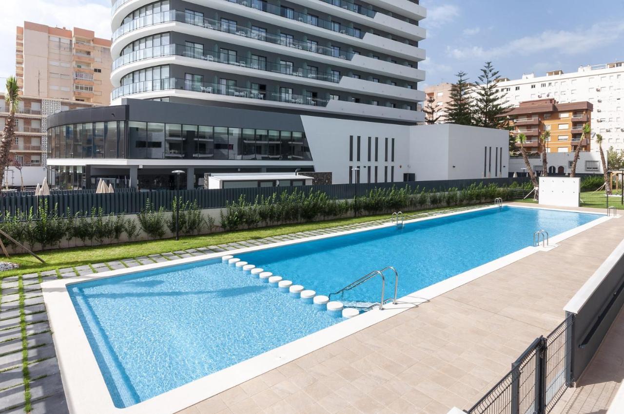 Ferienwohnung Ag Residencial El Alamo Playa de Gandia Exterior foto