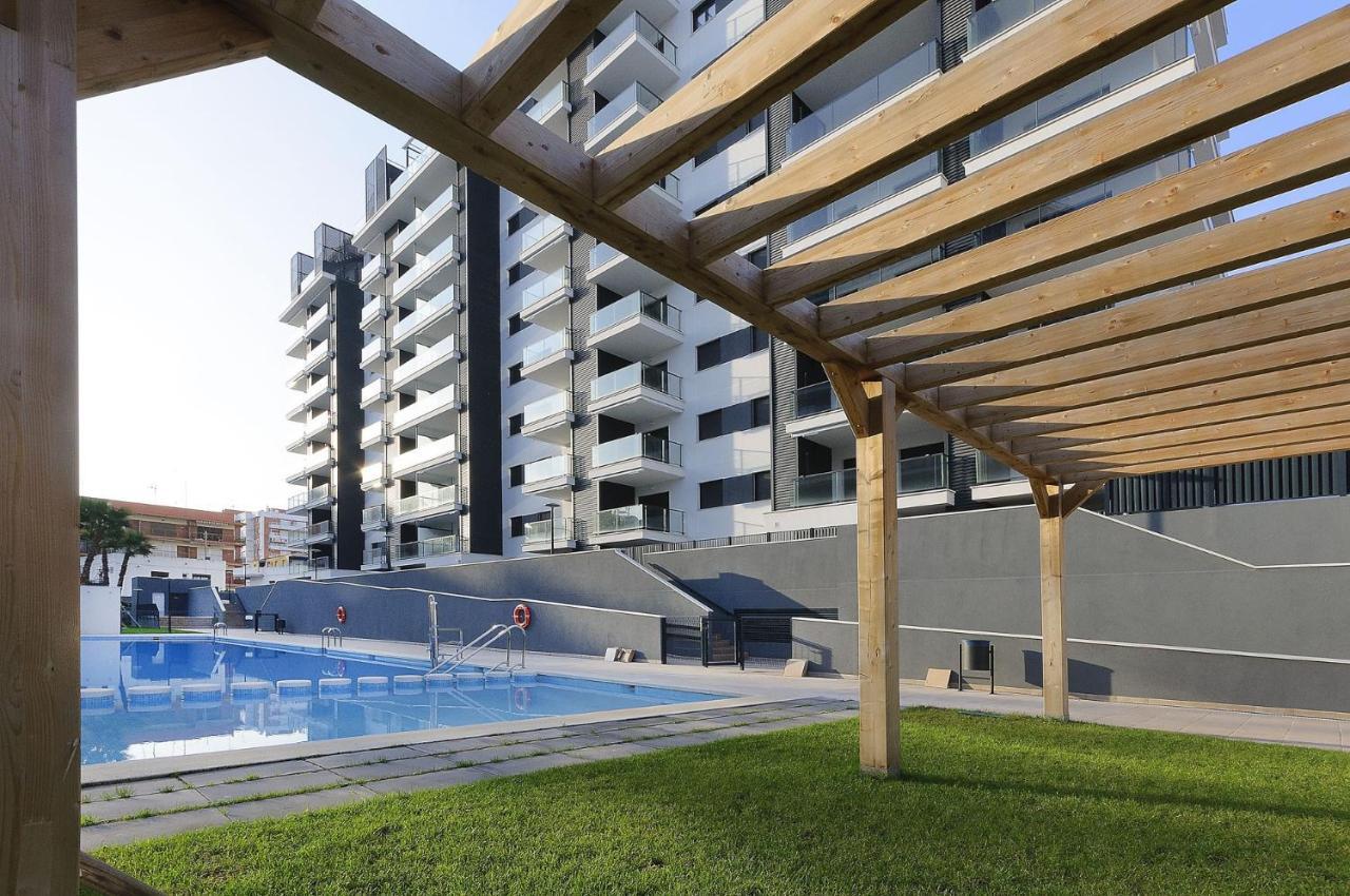 Ferienwohnung Ag Residencial El Alamo Playa de Gandia Exterior foto