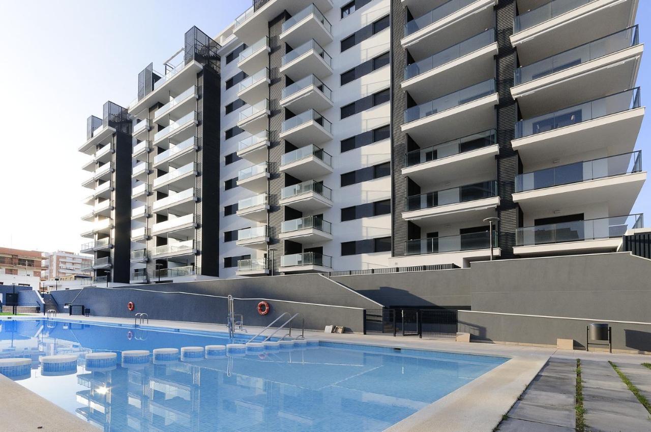 Ferienwohnung Ag Residencial El Alamo Playa de Gandia Exterior foto