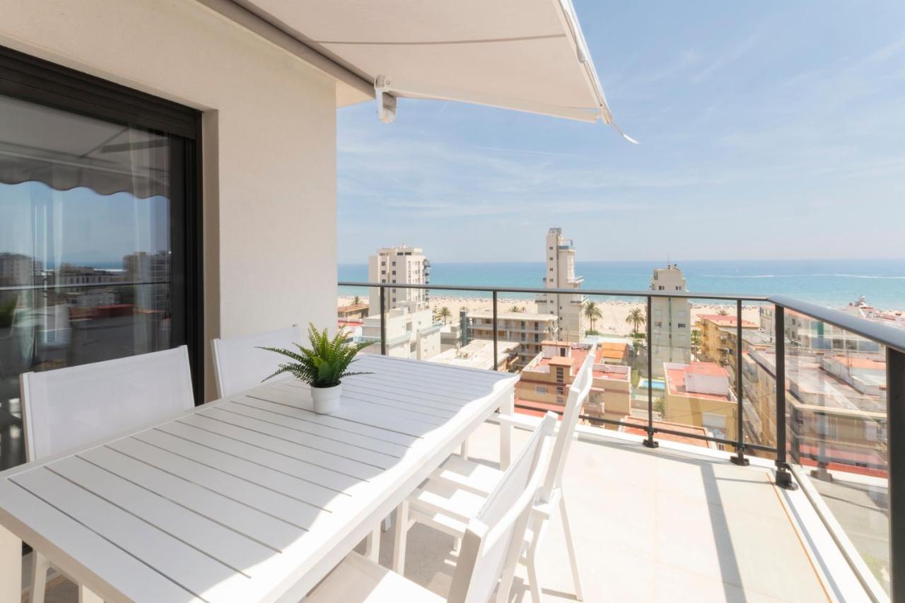 Ferienwohnung Ag Residencial El Alamo Playa de Gandia Exterior foto