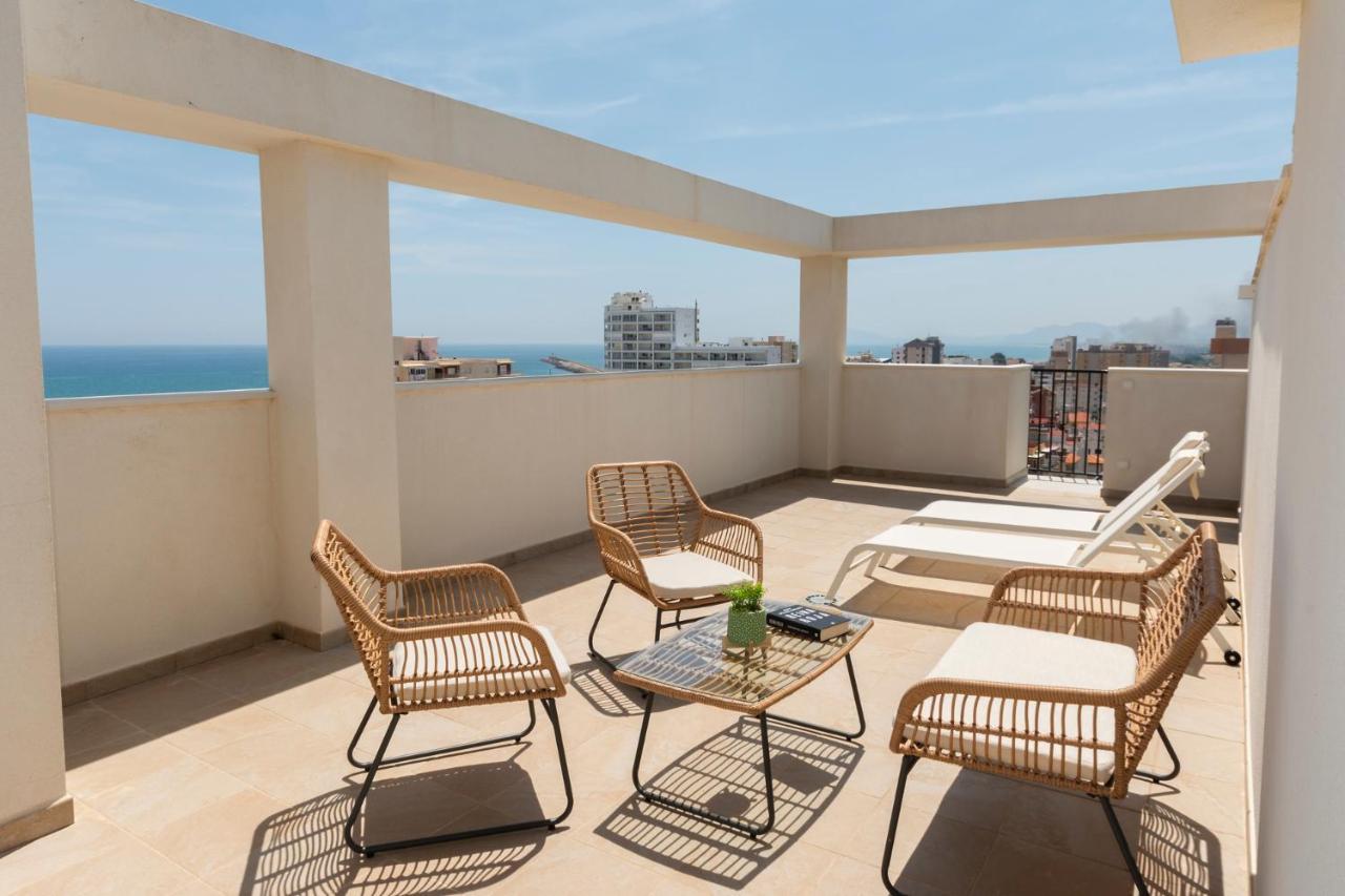 Ferienwohnung Ag Residencial El Alamo Playa de Gandia Exterior foto